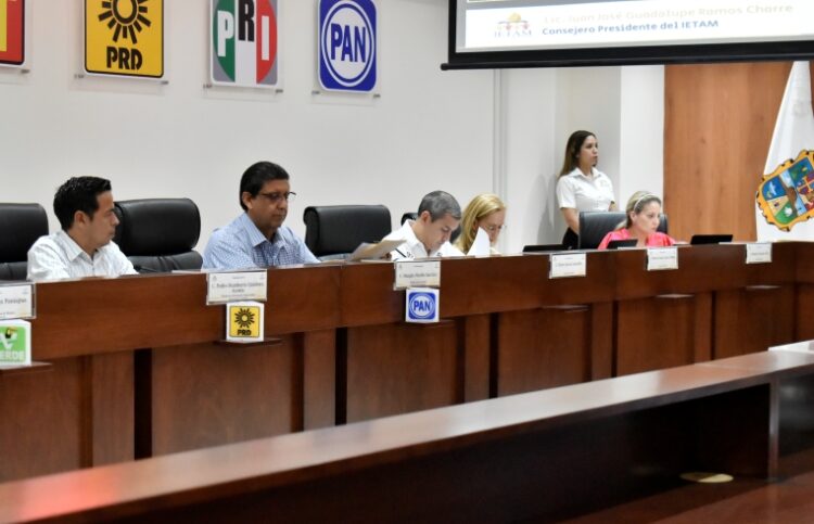Concluyen sesión de cómputos 26 consejos municipales electorales del IETAM