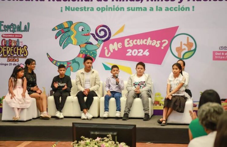 Presenta DIF Nacional Consulta Nacional de Niñas, Niños y Adolescentes ¿Me escuchas? 2024
