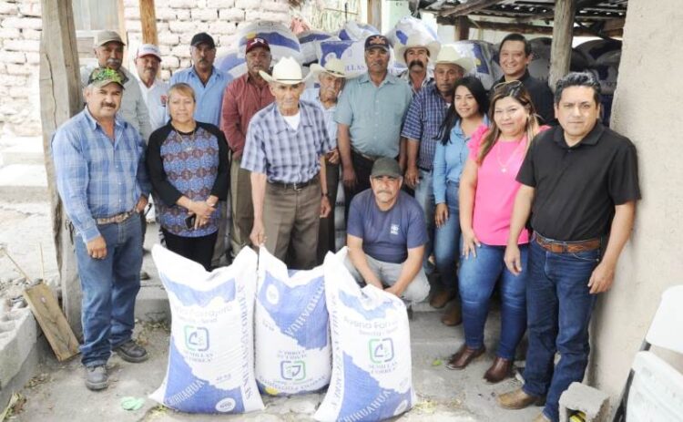 Reciben productores del altiplano semilla de avena forrajera