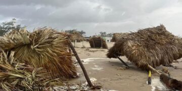 Alberto causa daños en Playas de Tamaulipas
