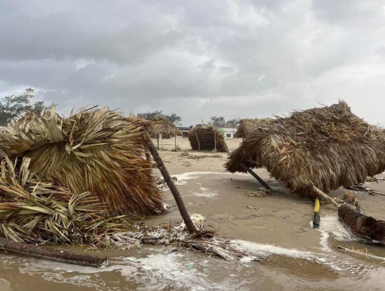 Alberto causa daños en Playas de Tamaulipas