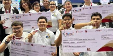 Destaca la UAT en Feria Estatal de Ciencias e Ingenierías Tamaulipas 2024
