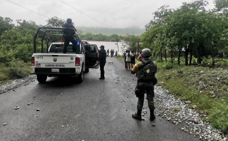 Implementa Guardia Estatal acciones preventivas en ejidos cercanos a ríos