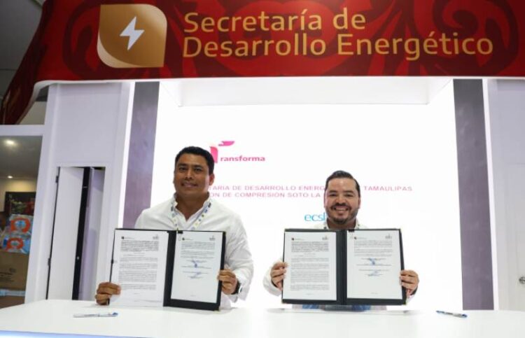 Firma SEDENER convenio de colaboración con la Estación de Compresión Soto La Marina