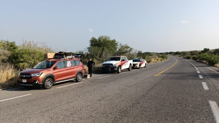 Conductores reciben apoyo permanente por parte de la Guardia Estatal