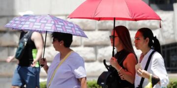 Onda de calor supera los 40 grados Celsius en 28 de los 32 estados del país
