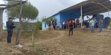 Coadyuva Guardia Estatal en entrega de cobijas y colchonetas en albergue de Güémez