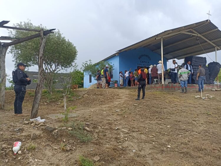 Coadyuva Guardia Estatal en entrega de cobijas y colchonetas en albergue de Güémez