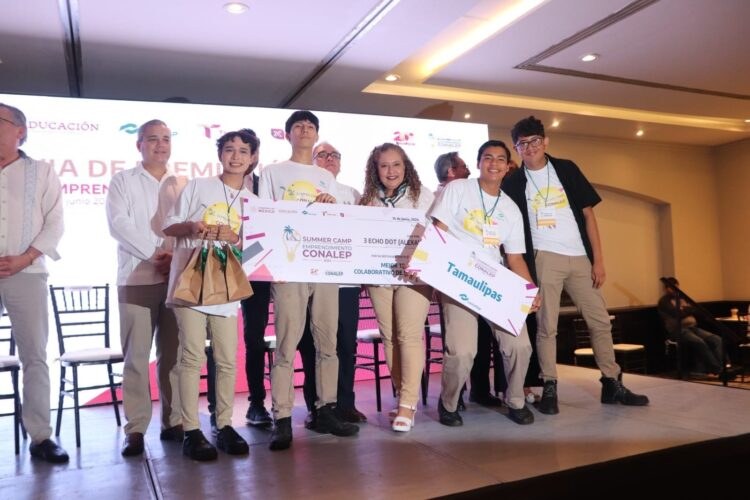 Premian a ganadores del Summer Camp Emprendedores CONALEP 2024