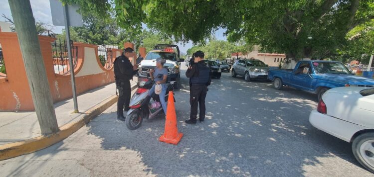Operativo Moto Segura previene accidentes y delitos de manera permanente