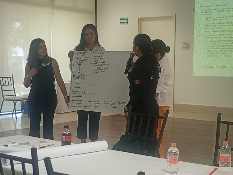 Contribuye GE de Género a construcción de Ruta Interinstitucional de Actuación ante casos de violencia contra Niñas, Niños y Adolescentes