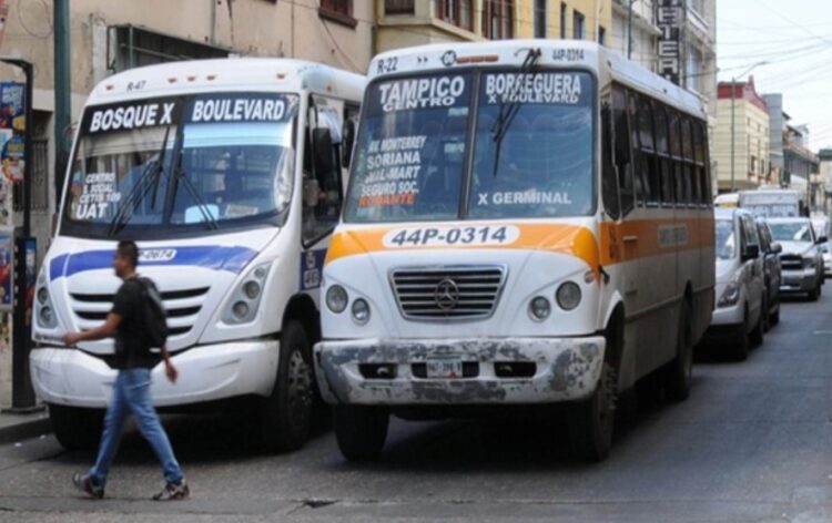De manera arbitraria suben $2 la tarifa de transporte público en Tampico