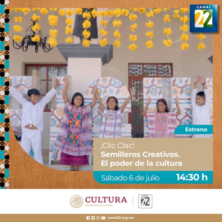 La caravana de los Semilleros Creativos llega a ¡Clic Clac! con El poder de la cultura