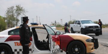 Aplica Tránsito Estatal Operativo Carrusel en Carretera Rumbo Nuevo