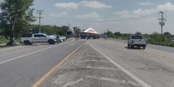 Manifestación agrícola en Carretera Federal 101. Circulación parcialmente cerrada