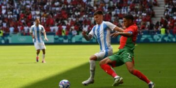 París 2024: ¡Inédito! Invalidan gol de Argentina; Marruecos triunfa en debut olímpico