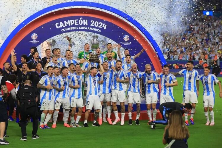 Argentina se corona bicampeón de la Copa América