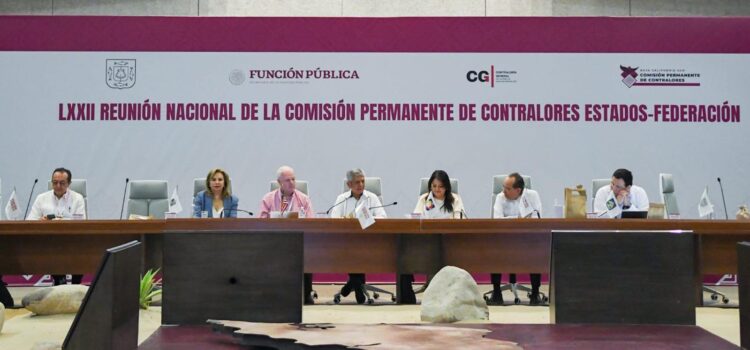 Participa Tamaulipas en la LXXII Reunión Nacional de la Comisión Permanente de Contralores Estados- Federación