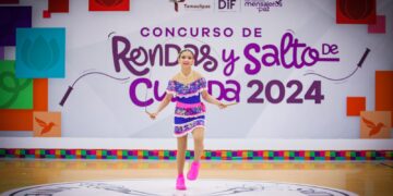Participan más de 3 mil 500 alumnos en el Concurso Estatal de Rondas y Salto de Cuerda del DIF Tamaulipas