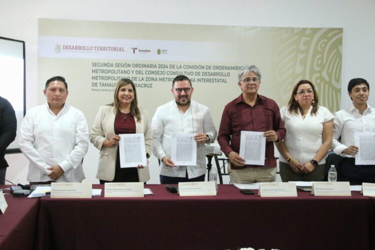 Concretan Tamaulipas y Veracruz zona metropolitana interestatal