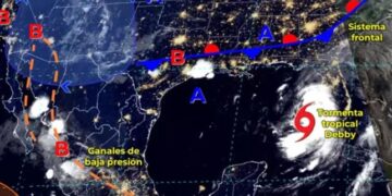 Se forma la tormenta tropical Debby por La Habana, con mucha lluvias
