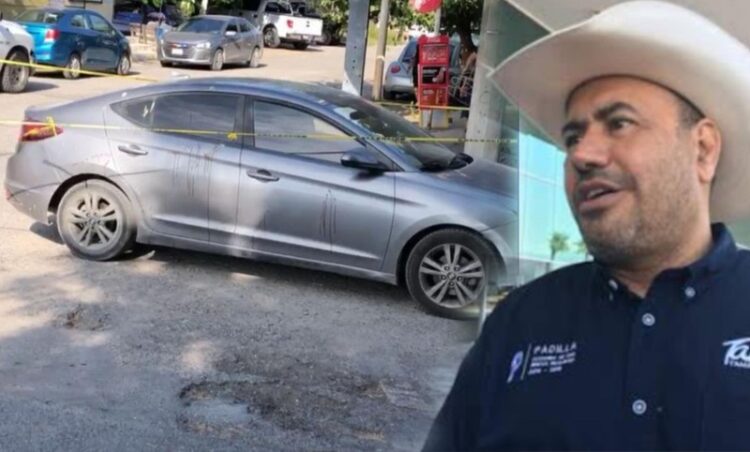 Atacan a balazos a exalcalde Lalo Alvarado y hermana