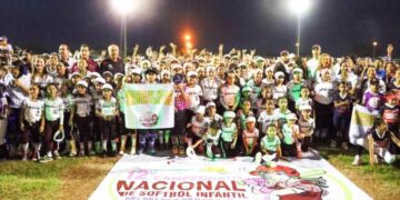 Inaugura María de Villarreal Campeonato Nacional de Softbol Femenil Infantil 2024