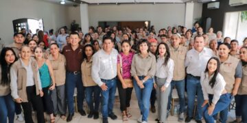 Realiza secretaria de Bienestar gira de trabajo en Valle Hermoso y Matamoros