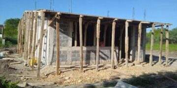 Intensifica Municipio construcción de obras de infraestructura educativa.