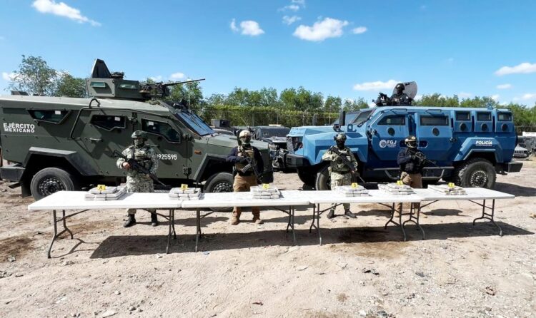 Aseguran 84 paquetes de cocaína en operativo conjunto en Camargo