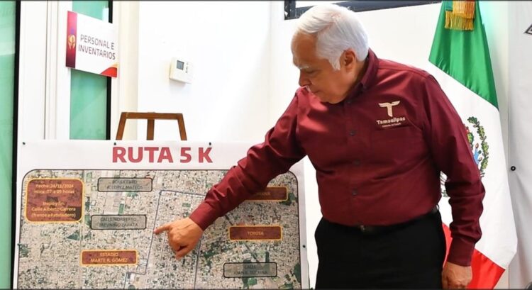 Invita SSPT a Segunda Carrera por la Paz y la Seguridad en Tamaulipas