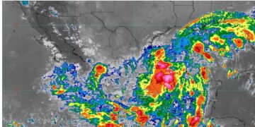 Se forma el potencial ciclón tropical seis en el Golfo y emiten alerta de tormenta tropical para México.