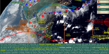 Francine se fortalece hasta convertirse en un huracán de categoría 1