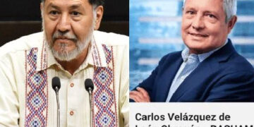 Agreden al Senador Fernandez Noroña en el Aeropuerto de la Ciudad de México”.