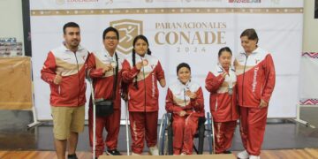 Suman medallas atletas tamaulipecos en Paranacionales CONADE 2024