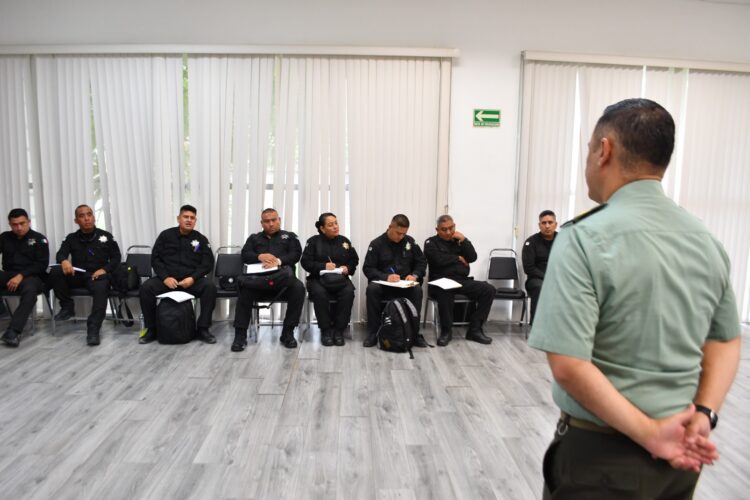 Inicia Guardia Estatal capacitación para el control del narcomenudeo