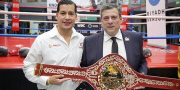 Presentan segunda edición del Cinturón Tamaulipas para la pelea entre “Canelo” Álvarez y Edgar Berlanga