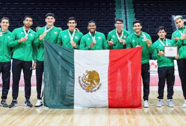 Tamaulipecos ganan bronce con la Selección Mexicana de Voleibol en el Final Six en Canadá