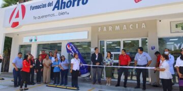 Inaguran la segunda sucursal de Farmacia del Ahorro de nueve que se instalarán en Cd.Victoria