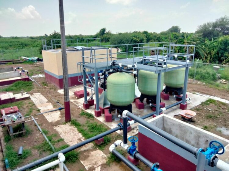 Concluye Secretaría de Obras Públicas rehabilitación de Planta de Aguas Residuales en Altamira