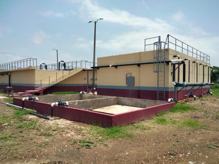 Concluye Secretaría de Obras Públicas rehabilitación de Planta de Aguas Residuales en Altamira