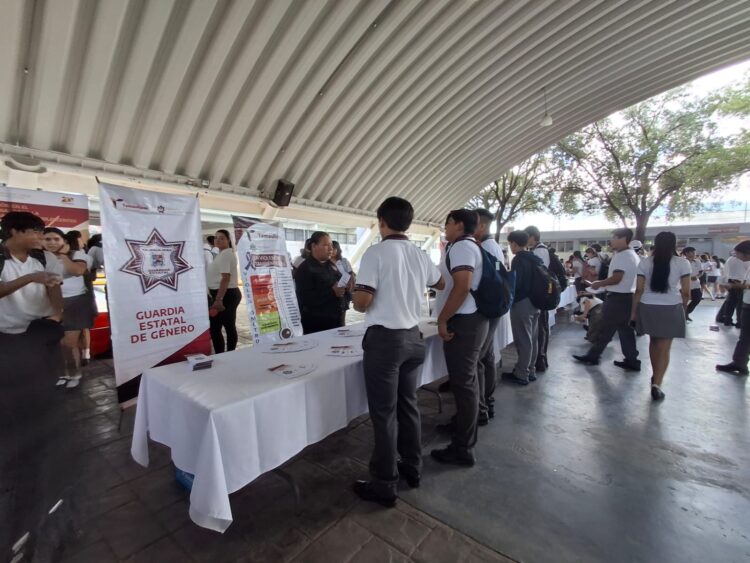 Guardia Estatal de Género se suma a la prevención del embarazo no planificado en adolescentes