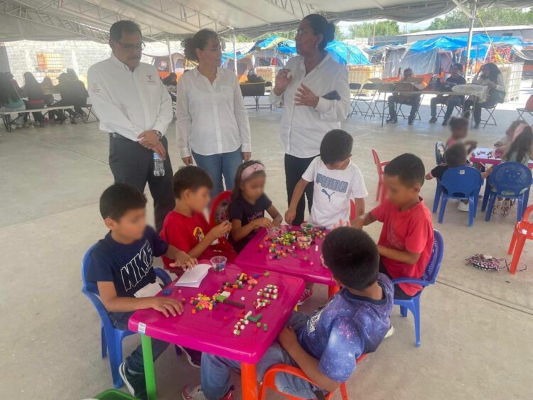 Garantiza Tamaulipas derecho a la educación de niñas, niños y adolescentes migrantes en albergues
