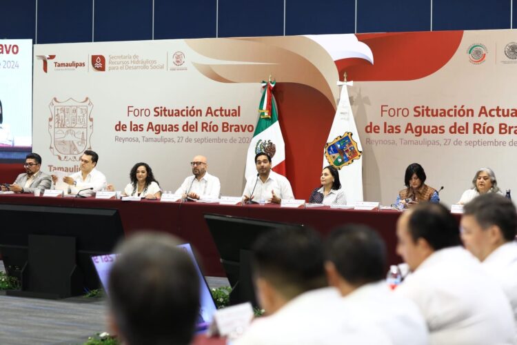 Acuerdan plan conjunto para mejorar la disponibilidad de agua en el norte de Tamaulipas