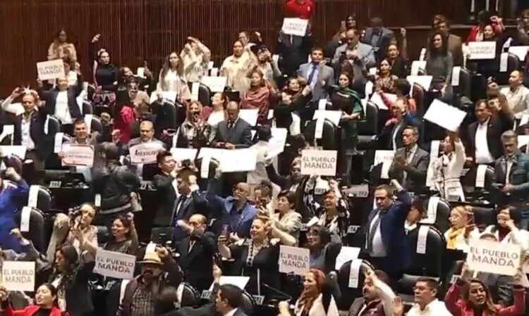 Sin la oposición, declaran constitucionalidad de reforma judicial en Cámara de Diputados
