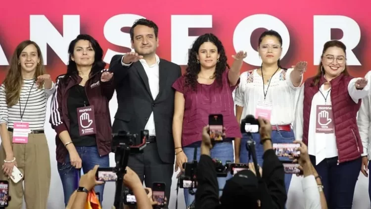 Luisa Maria Alcalde será presidenta de Morena a partir del 1 de Octubre 2024.