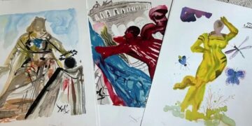 Subastarán 11 litografías inéditas de Dalí halladas en un garaje