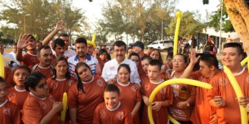 Inaugura el rector Dámaso Anaya el torneo Interfacultades UAT Zona Sur