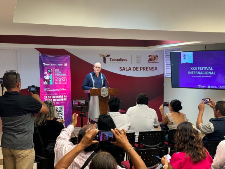 Anuncia Gobierno de Tamaulipas edición 2024 del Festival Internacional en la Costa del Seno Mexicano