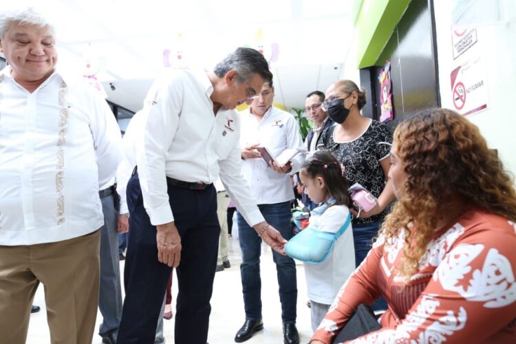 Entrega Américo tomógrafo al Hospital Infantil de Tamaulipas